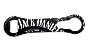 NEW Jack Daniels Tennessee Whiskey Old # 7 Metal Bar Key Beer Bottle Opener