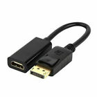 Display Port to HDMI Male Female Adapter Converter Cable Display Port DP to HDMI