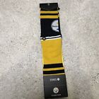 STANCE NFL Pittsburgh Steelers Logo Crew Socks Yellow & Black - Mens Large 9 -12