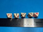 Nice Set of 5  8 sided poker dice P-77