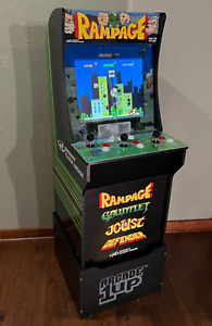 Arcade1up RAMPAGE Arcade Game Machine WITH RISER - 4 Games in 1 - Model 6657