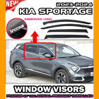 WINDOW VISORS for 2023 → 2024 Kia Sportage / DEFLECTOR VENT SHADE RAIN GUARD (For: 2023 Kia Sportage LX Sport Utility 4-Door 2.5L)