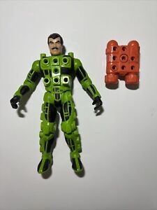Vintage 1986 Centurions Green Max Ray Action Figure with Power Backpack Cruiser