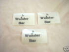 Wunder Bar Gun Stickers Set of 3 Clear & Black 1 x 3/4
