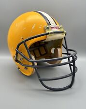 New ListingVintage 1978 Pac-3 Riddell Used Football Game Helmet Gold Purple Large Shell.