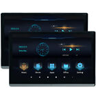13.3in Car Headrest HD Monitor Pillow DVD Player WIFI Touch Screen Mirror Link