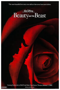 Beauty and the Beast - IMAX Re-Release - 2002 - Disney Movie Poster