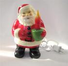 Bethany Lowe Retro Xmas Ceramic Santa with Light Figure Night Light Table top 7