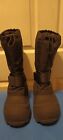 Tundra Mens Mountaineer Black Snow Boots for Canada Winter Size 8