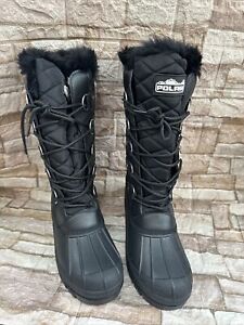 womens snow boots size 9