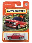 Matchbox 2022 MBX Team BMW 87/100 Red 1969 BMW 2002