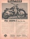 1965 Bultaco Sherpa S - Vintage Motorcycle Ad