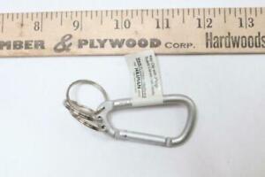 Hillman 3-Ring Carabiner Snap-Hook Key Ring 711133