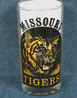 1978 Mizzou Tigers Drink Glass University of Missouri Schedule on Glass MFA Oil
