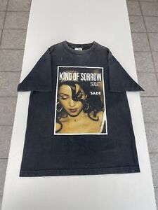 Vintage 2001 Helen Sade Adu King of Sorrow Shirt Band Rock Rap Tour Small S