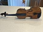 Vintage Violin 4/4 Unknown Maker Parts Or Repair