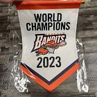 Buffalo Bandits 2023 Mini Championship Banner World Champions SGA 12/16/23 NEW