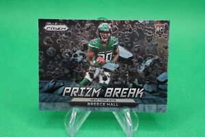 2022 Prizm Prizm Break #6 Breece Hall New York Jets JW1