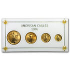 1986 4-Coin American Gold Eagle Set BU