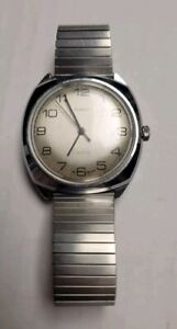 Vintage Timex Electric Watch Dial47519-ENGLAND 26079 A Cell RUNNING NEED BATTERY