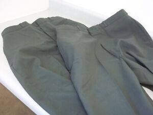 Military Trousers Mens Poly/ Wool Tropical 36R 2 pairs Stratham Garment Corp