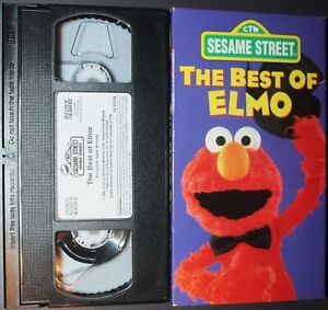 Sesame Street: THE BEST OF ELMO (vhs) Whoopi Goldberg, Muppets. VG Cond. Rare NR