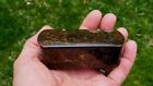 Highly Unusual 1875 French Metallic Filament Decorated Lacquer Master Snuff Box