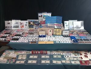 New ListingHuge Lifetime Coin Collection,OBW Rolls, Errors, Foreign, Currency, Silver++