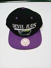Mitchell & Ness MLB Tampa Bay Devil Rays Purple/Black Trucker Snapback Hat