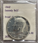1964 Proof Kennedy Half Dollar 90% Silver Hannes Tulving Flip Free Shipping!