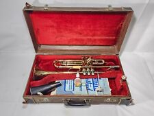 KING Cleveland Superior 600 Trumpet N.H. White ~ Nickle Silver Trim ~ UNTESTED