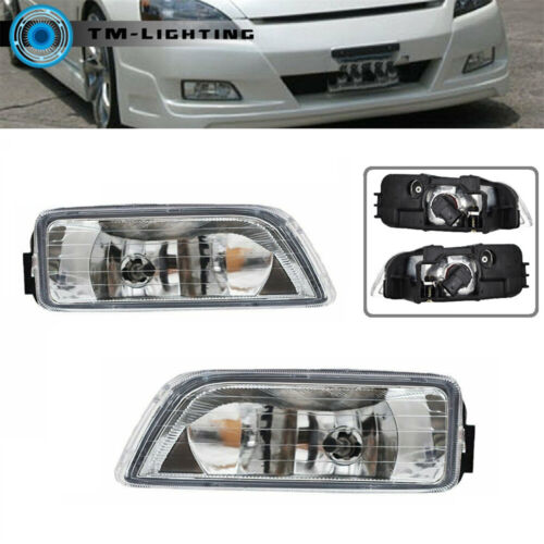 For 2003-2007 Honda Accord Front Fog Lights Driving Lamps kits Left&Right Side (For: 2007 Honda Accord)