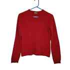 United Colors of Benetton Red Wool Sweater Vintage