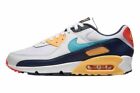 Mens Size 9.5 NEW Nike Air Max 90 White Dusty Cactus HF4860-100 MultiColor