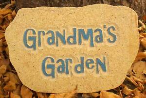 Grandma's Garden mold reusable plaster concrete mould  9 & 1/4