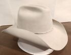 Vintage Size 7 to 7 1/8 Resistol 4X Silverbelly Beaver Cowboy Hat