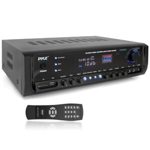 Pyle Digital Home Theater Stereo Receiver 4CH 300W AM/FM/AUX/Digital Coaxial RCA