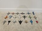 Huge Lot Of 20 Diecast Planes & Helicopters 1:64: Matchbox Maisto Unbranded