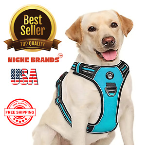 No Pull Dog Pet Harness Adjustable Control Vest Dogs Reflective No Choke 2024 🐶
