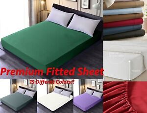 Superb Deep Pocket Fitted Sheet - Breathable, Extra Soft - 16