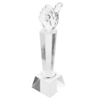 Crystal Thumbs Up Trophy for Classroom & Sports Awards