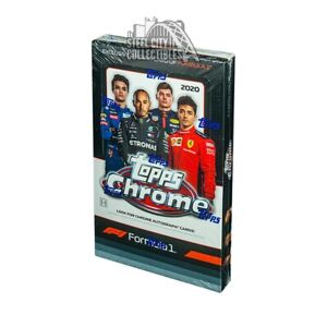 2020 Topps Chrome Formula 1 F1 Racing Hobby Box