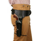 Cowboy PU Western Plain Holster Gun Middle Ages Holster Pistol Belt Revolver