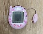 2004 Tamagotchi Connection V3 Pink Silver Bows Bandai Tested Working New Battery