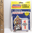Vtg 1980's Masters of the Universe He-man figure,Birthday party cake Candle