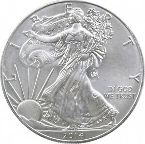 Better Date - 2014 American Silver Eagle 1 Troy Oz .999 Fine Silver *692
