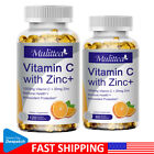 Vitamin C Capsules 1000Mg with Zinc Powerful Immune Support Antioxident 60/120PC