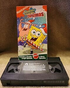 New ListingSpongebob Squarepants - Christmas (VHS, 2003) Nickelodeon Classic