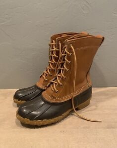 NEW Vintage LL Bean Maine Hunting Shoe Boots 7 Eye Women’s 8
