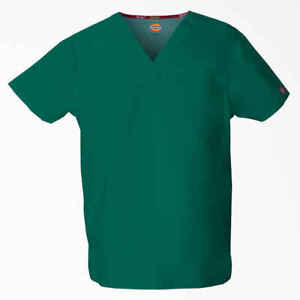 Clearance Sale!! Dickies EDS Signature 83706 Unisex V-Neck Medical Scrub Top